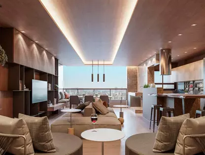 Living Apto. 107m² Île Verte